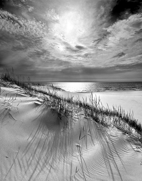MUSKEGON SHORE B&W
