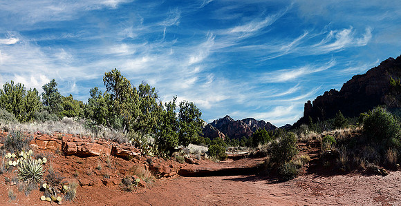 SEDONA STUDY THREE and sky