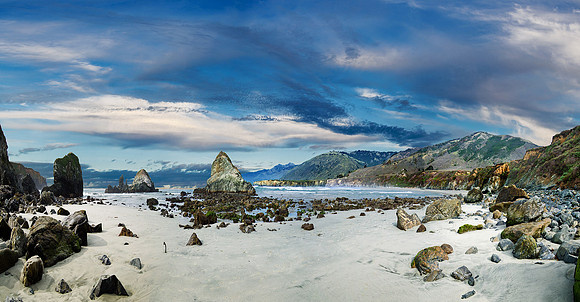 PANORIMA SAND DOLLAR BEACH