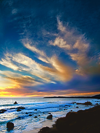 San Simeon Sunset