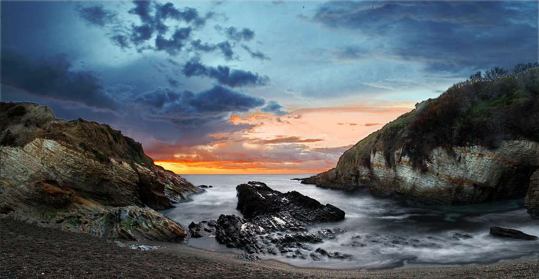 MONTANA DE ORO SUNSET